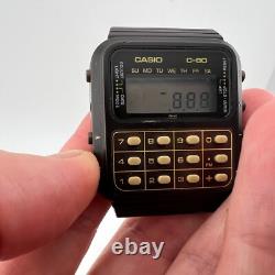 Casio C-80 First Calculator Digital Watch RARE Module 133 FOR PARTS OR REPAIR