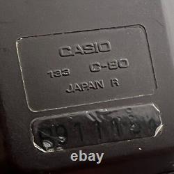 Casio C-80 First Calculator Digital Watch RARE Module 133 FOR PARTS OR REPAIR