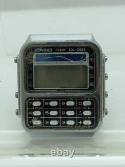 Casio CL-301 Calculator Module 243 Digital Solar Battery Vintage Watch For Parts