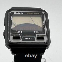 Casio GC-7 Cosmo Flight Game Watch Digital Watch Module 251 FOR PARTS OR REPAIR
