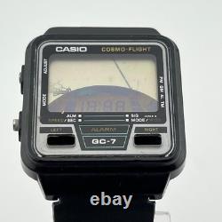 Casio GC-7 Cosmo Flight Game Watch Digital Watch Module 251 FOR PARTS OR REPAIR