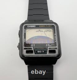 Casio GC-7 Cosmo Flight Game Watch Digital Watch Module 251 FOR PARTS OR REPAIR