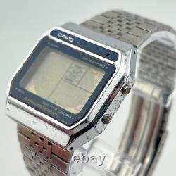Casio GM-20 Game Watch Blue Face Module 165 FOR PARTS OR REPAIR
