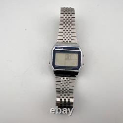 Casio GM-20 Game Watch Blue Face Module 165 FOR PARTS OR REPAIR