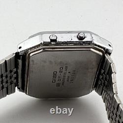 Casio GM-20 Game Watch Blue Face Module 165 FOR PARTS OR REPAIR