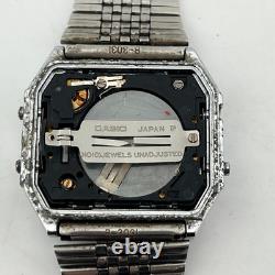 Casio GM-20 Game Watch Blue Face Module 165 FOR PARTS OR REPAIR