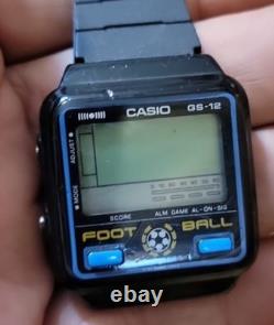 Casio Gs-12 Football Game Mod 478 Digital Vintage Not Work For Parts