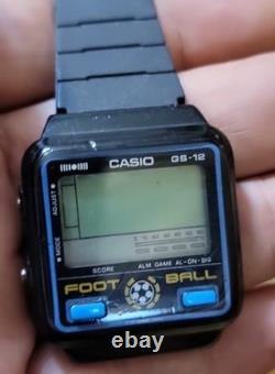 Casio Gs-12 Football Game Mod 478 Digital Vintage Not Work For Parts