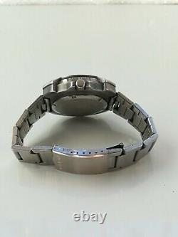 Casio Md-703 200m Divers Watch- Titanium Quartz For Parts