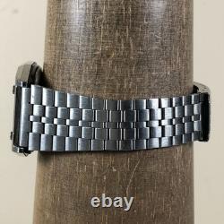 Casio Men 52QS-14 Silver Expansion Quartz Digital For Watch Parts Or Repair Only