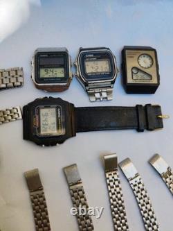 Casio Watches Lot (38pcs)-Japan Made-21 Working+17 Non-Working-Vintage For parts