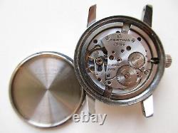 Certina cal. 25-66 watch movement Swiss Bristol 235 S/S case to repair