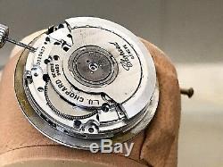 Chopard Mille Miglia Chronograph Watch Movement For Parts Swiss Made 37 Jewels