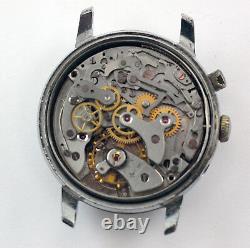 Chronograph Movement Landeron 149 complite with dial hands and case PARTS Only