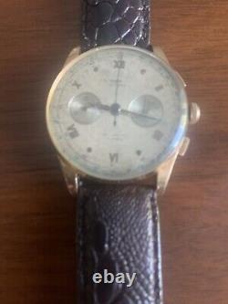 Chronograph Swiss Vintage Watch For Overhaul or Parts