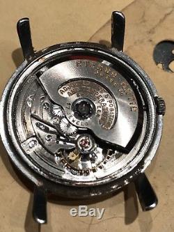 Chronometer Eterna-Matic Watch Rare For Parts Not Working