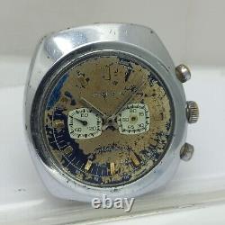 Cimier Chronograph Lapanouse Manual Winding Cal. 2370 Vintage Watch For Parts