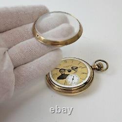 Circa 1887 Antique Aurora Watch Co Pocket Watch (Thomas & Brand) NOT WORKING