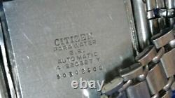 Citizen Auto Day date PARA WATER 1969 Automatic Watch Used Junk For Parts USED
