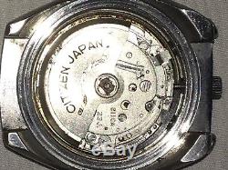 Citizen Bullhead Chronograph Automatic Mov. 8110A Men Watch For Parts