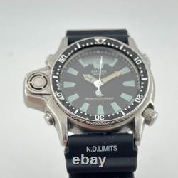 Citizen C023-088051 Y Promaster Aqualand 200M Diver's Watch FOR PARTS OR REPAIR