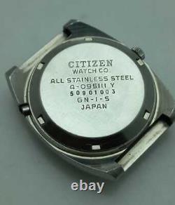Citizen Crystron LC 4-095081 Quartz Digital Vintage Men's Watch for parts
