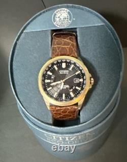 Citizen Eco-Drive Lt. Ed. Radio Controlled World Perpetual Watch for PART/REPAIR