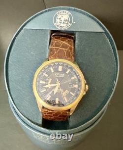 Citizen Eco-Drive Lt. Ed. Radio Controlled World Perpetual Watch for PART/REPAIR