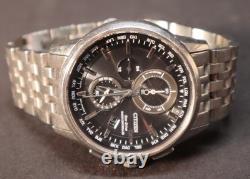 Citizen Eco Drive Sapphire Men's Chronograph Watch For Parts Or Repair