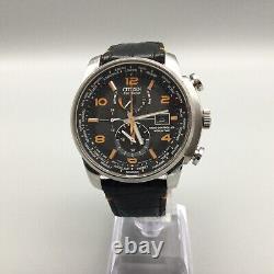 Citizen Eco Drive World Time AT Watch LE 1305/2500 BROKEN FOR PARTS OR REPAIR