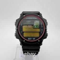 Citizen Mitsubishi Ralliart D101-312562Y Digital Watch FOR PARTS OR REPAIR