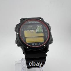 Citizen Mitsubishi Ralliart D101-312562Y Digital Watch FOR PARTS OR REPAIR