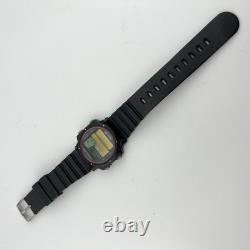 Citizen Mitsubishi Ralliart D101-312562Y Digital Watch FOR PARTS OR REPAIR
