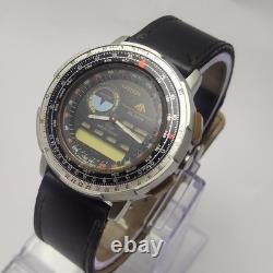 Citizen Quartz 8945-087623 Y Ana Digi Vintage Men's Watch For Parts ALM333AR8