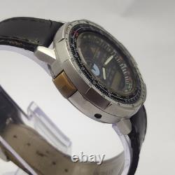 Citizen Quartz 8945-087623 Y Ana Digi Vintage Men's Watch For Parts ALM333AR8