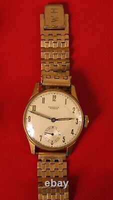 Classic Vintage Phillipe Gold Filled Watch Wristwatch Not Working