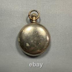 Columbus Watch Co Pocket Watch 1889 6s 11 jewel Open Face Not Working