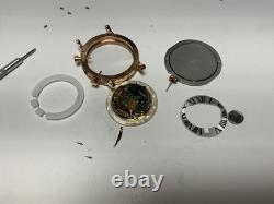 Complete CROTON ROSE GOLD PLATED WATCH PARTS LOT FOR PARTS OR REPAIR