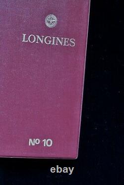 Complete original repair parts guide to Longines vintage watches published 1960s