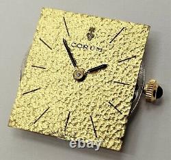 Corum 21 Jewel Swiss Watch Movement 90791 As Is For Parts Only