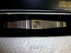 Couple of Concord Watches for man & women to repair, with box & envelopes
