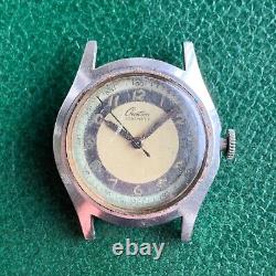 Croton Aquamatic Stainless Clamshell Case Wristwatch Runs PARTS / REPAIR #2