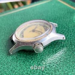 Croton Aquamatic Stainless Clamshell Case Wristwatch Runs PARTS / REPAIR #2