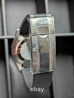 Custom Mod Seitona Seiko Chronograph VK63 Mecha-Quartz Black Dial Homage