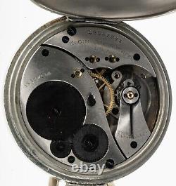 DAMAGED MISSING PARTS Elgin Nation Watch A-8 Co 15 Jewel Stopwatch StarCase WWII
