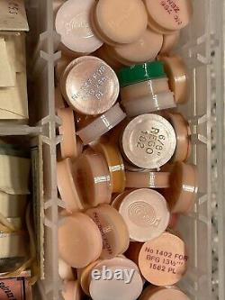 DOZENS Of Hairsprings &Balance Completes Watch Parts New Old Stock MAKE OFFER