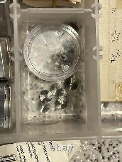 DOZENS Of Hairsprings &Balance Completes Watch Parts New Old Stock MAKE OFFER