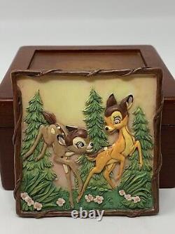 Disney Catalog Bambi & Faline Watch Limited Edition 0656/1500 NOT WORKING READ