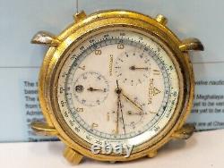 Dugena Chronograph Quartz 428772 Men's Not Working Parts Purpose Vintage Watch