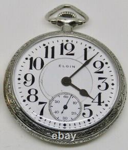 ELGIN B. W. Raymond pocket watches for repair 19 jewels